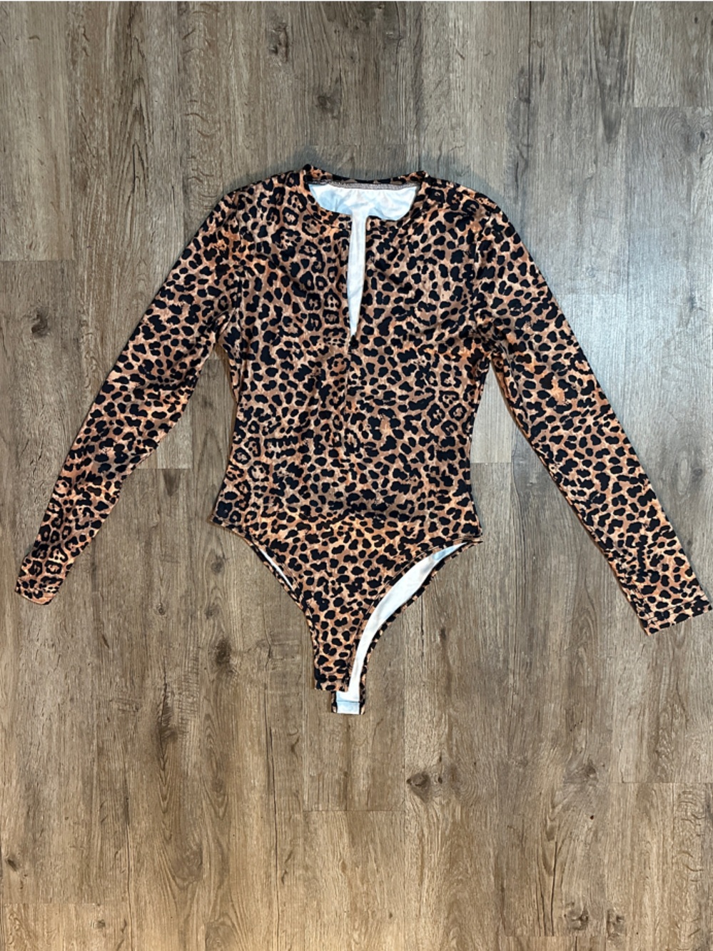 Leopard Print Bodysuit